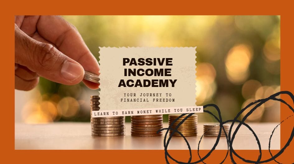 Step-by-step roadmap infographic illustrating how to start building passive income with choosing model, identifying skills, and automating growth.