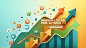 Sales growth boosted by E-commerce AI Tools including ads, upsells, and product recommendations.