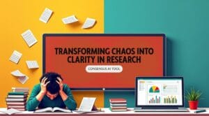 Comparison of traditional research vs Consensus AI Tool insights